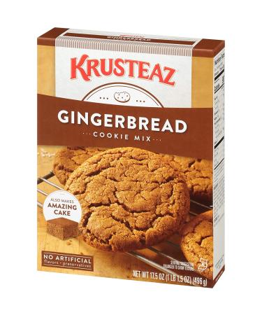 Krusteaz Gingerbread Cookie Mix 17.5 Oz - Easy Holiday Baking - Buy Online on GoSupps.com