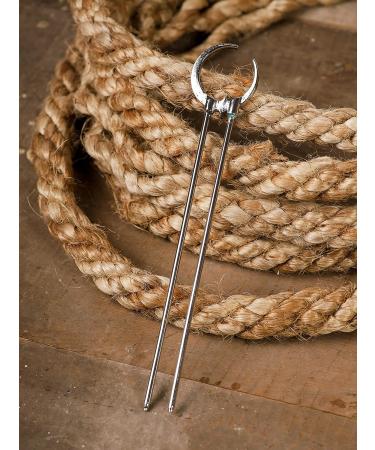 HAQUIL Silver Moon Hairpin Celtic Knot - Irish Hairpin Clip for Long Hair - Buy Online on GoSupps.com