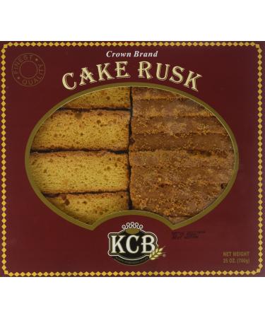 KCB - Crown Cake Rusk, 25 Ounce