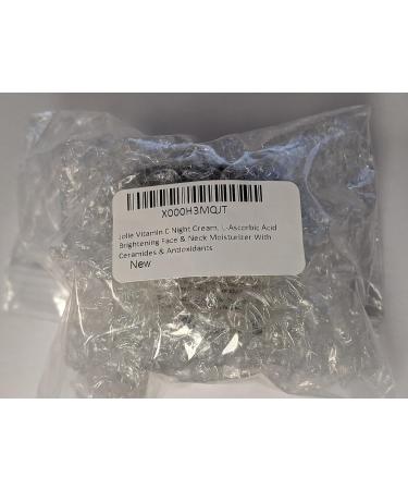 Jolie Vitamin C Night Cream - L-Ascorbic Acid Brightening Moisturizer for Face & Neck with Ceramides | Anti-Aging & Hydrating | International Shipping Available - Buy Online on GoSupps.com