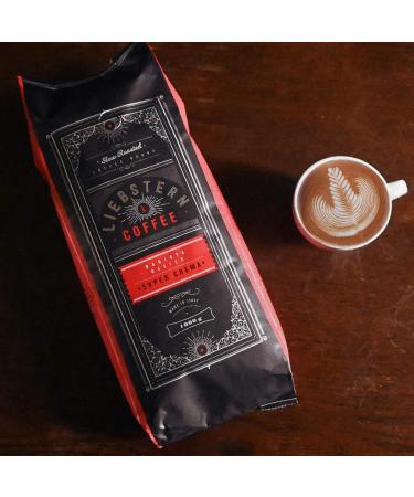 LIEBSTERN COFFEE Coffee beans 1kg SUPER CREMA Coffee with little extra acidity Best espresso coffee beans for fully automatic machines Roasted lots of aroma - Buy Online on GoSupps.com
