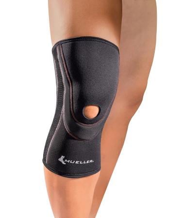 Mueller Breathable Open Patella Knee Sleeve - Black - 4XL | Comfort & Support for Pain Relief - International Shipping Available - Buy Online on GoSupps.com