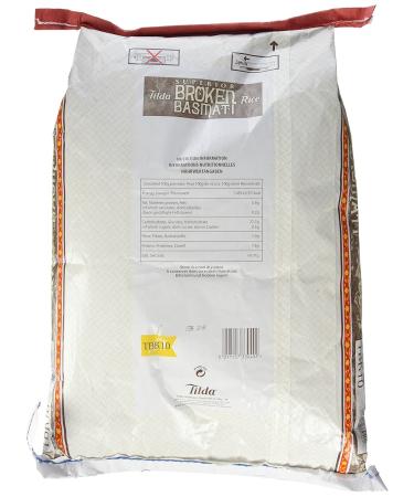 Tilda Basmati Rice Broken SK - 10 kg Pack | Authentic Indian Long Grain Rice for International Shipping - Buy Online on GoSupps.com