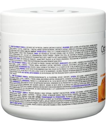 OstroVit PUMP Pre-Workout Orange - 300g | Boost Energy & Performance | International Shipping Available - Buy Online on GoSupps.com