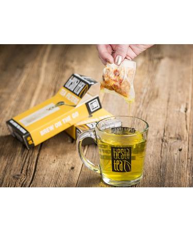 Tiesta Tea - 100 Count Disposable Loose Leaf Tea Filters | Eco-Friendly, Unbleached Paper Infusers for Hot & Iced Tea - Buy Online on GoSupps.com