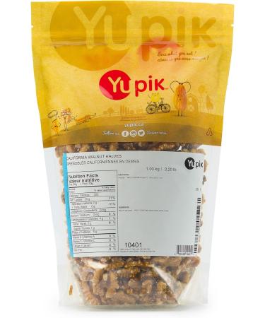 Yupik Raw California Walnuts Halves 1 kg Kosher Gluten-Free Vegan Crunchy Nuts Unsalted Unroasted Source of Omegas Healthy Snacks Ideal for Baking & Cooking 1 kg (Pack of 1) Walnut - Buy Online on GoSupps.com