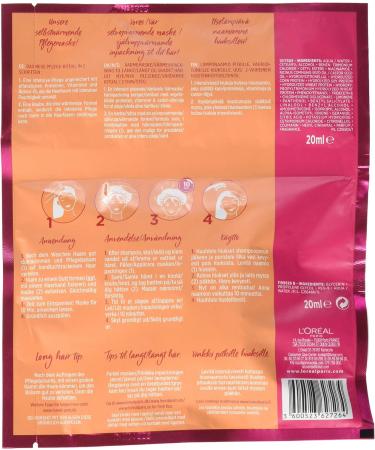 L'Or al Paris Elvital Hair Mask for Long Damaged Hair Anti-Split Ends with Castor Oil Dream Length Steam Mask 1 Piece - Buy Online on GoSupps.com