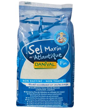 Danival Sel Fin de l'Atlantique 1 kg 1 kg (Lot de 1)