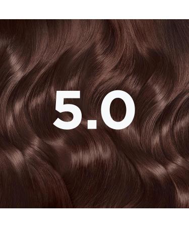 Garnier Good Permanent Hair Dye Replen Kit 5.0 Coffee Roast Brown - Up to 100% Grey Coverage - Long-Lasting Color - No-Drip Application - Buy Online on GoSupps.com