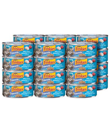 Friskies Cat Food 2 5.5 oz. Cans (Pack of 24) Ocean Whitefish & Tuna
