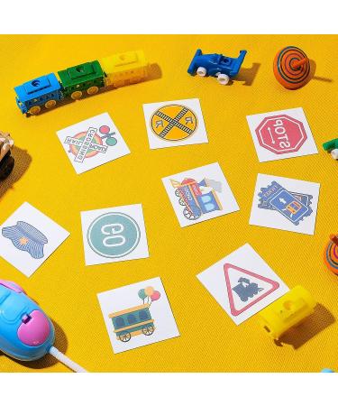 144 Train Theme Temporary Tattoos for Boys | Railway Tattoo Decoration & Party Supplies - Buy Online on GoSupps.com