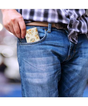 Always Pray Never Give Up Floral Pocket Tissues - 100 Pack | 3 Ply Mini Wedding Facial Tissues with Inspirational Sayings - Ideal for Travel, Parties, and Daily Use - Buy Online on GoSupps.com