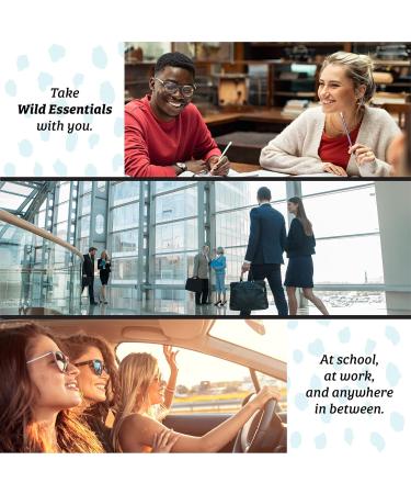 Wild Essentials Cold and Flu Relief Aromatherapy Nasal Inhalers - 3 Pack | 100% Natural Essential Oils for Cold Symptom Relief - Buy Online on GoSupps.com