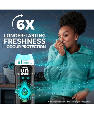 Downy Unstopables In-Wash Scent Booster Beads Fresh - 13.4 oz | International Shipping Available - Buy Online on GoSupps.com