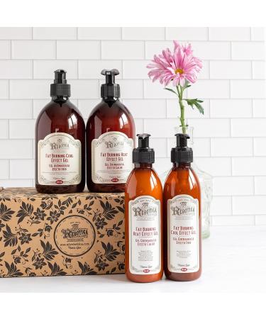 MI REBOTICA | Heat Effect Fat Burner Gel 250 ml | For Abdomen and Buttocks | Powerful Fat Burner | Body Scrub | Toning Hyperemic and Lipolytic Effect | Fat Burner - Buy Online on GoSupps.com