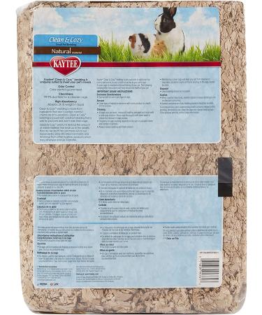 Kaytee Clean & Cozy Natural Small Animal Bedding - 49.2 Liters - Buy Online on GoSupps.com