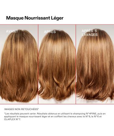 Olaplex Masque Nourrissant L ger Masque scellant les cuticules pour hydrater et donner du volume aux cheveux fins moyens - Buy Online on GoSupps.com
