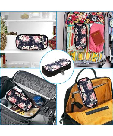 YOUSHARES Insulin Cooler Travel Case - Portable Diabetic Cooling Bag for Insulin Pens (Flower) - Buy Online on GoSupps.com