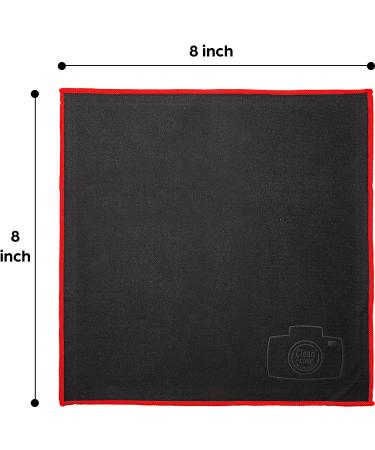 Extra Large 8 Pack Ultra Premium Microfiber Cleaning Cloths for Camera Lens, Glasses, Screens - All-Purpose Microfiber Cloth - Buy Online on GoSupps.com