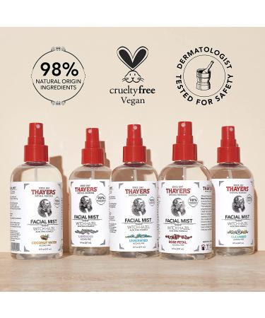 THAYERS Alcohol-Free Witch Hazel Facial Mist Toner with Aloe Vera & Lavender - 8 oz - Buy Online on GoSupps.com