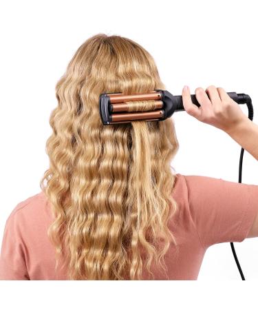 BaByliss Deep Waves Styler: Ceramic Hair Waver for Long-Lasting Mermaid and Beach Waves - Buy Online on GoSupps.com