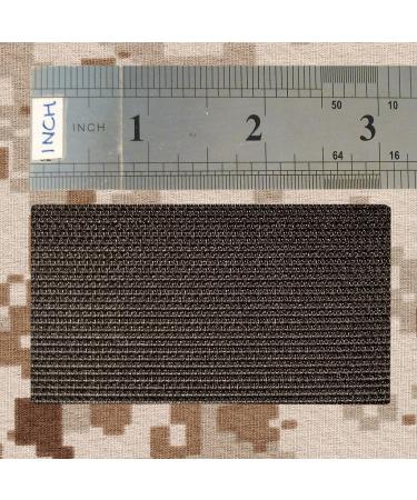 LEGEEON All Black ACU Dark Subdued USA American Flag Morale Patch - Buy Online on GoSupps.com