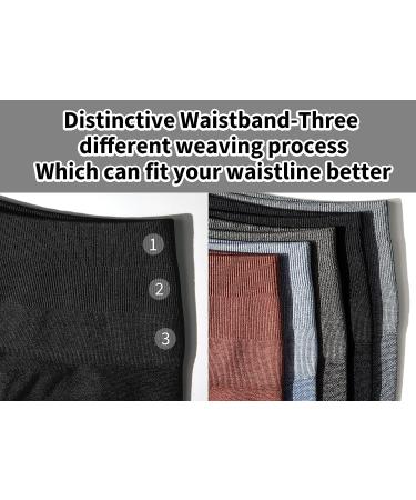 YEOREO Women's Seamless Scrunch Legging | Butt Lift Workout Leggings #0 Black Marl | High Waist Yoga Pant for Gym | Small - Buy Online on GoSupps.com