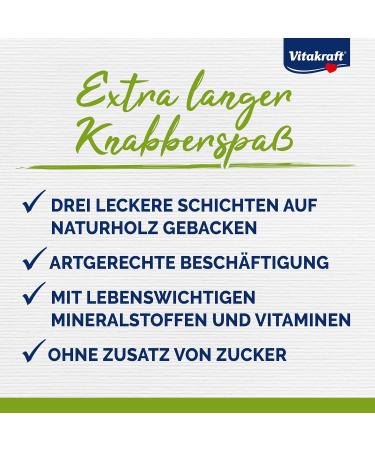 Vitakraft Crackers & Snack Sticks for Dwarf Rabbits | Vegetable & Beetroot Treats (2 pcs) - International Shipping Available - Buy Online on GoSupps.com