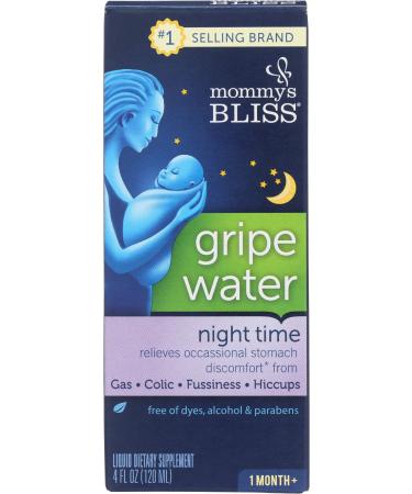 Mommy's Bliss Night Time Gripe Water 1 Month+ 4 fl oz (120 ml)