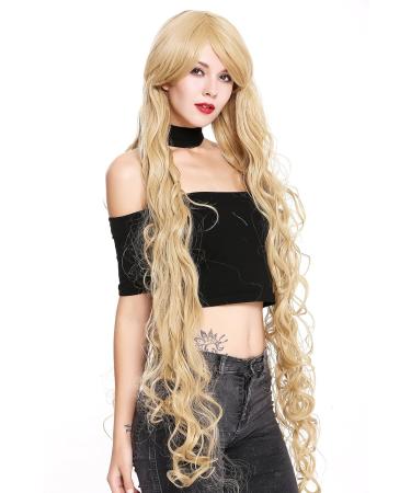 Buy WIG ME UP CL-100-86 - Extremely Long Light Blonde Rapunzel Curls Ladies Wig | International Shipping Available - Buy Online on GoSupps.com