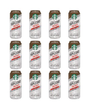 Starbucks Tripleshot Energy Extra Strength Espresso Coffee Beverage - Caffe Mocha 15oz (12 Pack) - Buy Online on GoSupps.com