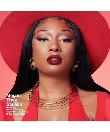 REVLON ColorStay Suede Ink Lipstick | Waterproof & Smudgeproof Matte Color 019 In the Zone - Built-in Primer & Vitamin E Infusion (Pack of 1) - Buy Online on GoSupps.com