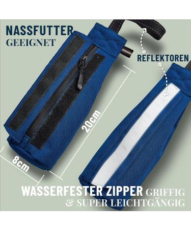 Gizzy Original Dog Feed Bag - Premium Training Dummy for All Breeds - Blue - Perfect for Dog Education & Treats - Buy Online on GoSupps.com