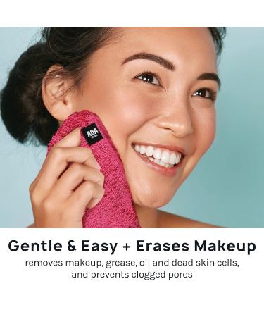 AOA Studio Microfiber Face Cloth Makeup Erase Remover Towels - 8 Pack - Buy Online on GoSupps.com