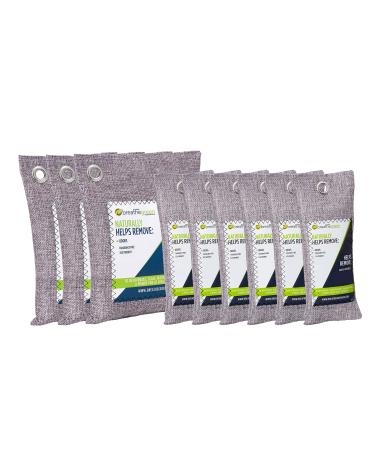 Breathe Green Bamboo Charcoal Bags Odor Absorber (9-Pack) Activated Charcoal Odor Eliminator Bag Natural Freshener Removes Odors and Moisture Odor Eliminator for Home Pets Shoes Closet RV - Buy Online on GoSupps.com