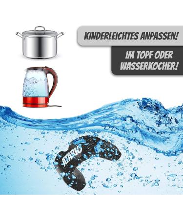 ATARIO Mouth Protection - Perfect Hold Boxing & Martial Arts Mouthguard BPA-Free with Transport Box - Kickboxing Muay Thai MMA Football - Black - Buy Online on GoSupps.com