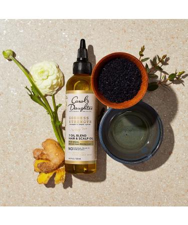 Carol's Daughter Goddess Strength Hair Care Gift Set - Shampoo, Conditioner, Leave In Conditioner & Treatment Oil with Castor Oil | Sulfate Free | 4 Products - Buy Online on GoSupps.com