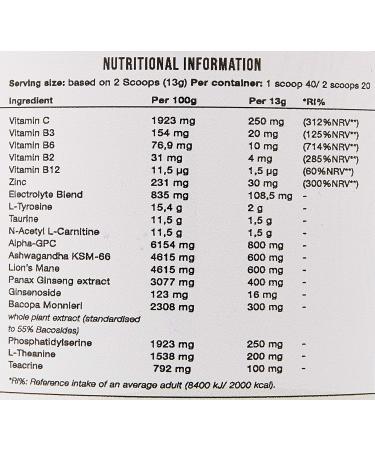 Brain Gains Nootropic Brain Fuel 260 g Watermelon - Buy Online on GoSupps.com