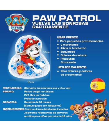 Jellyworks Paw Patrol Soothing Reusable Gel Pack - Multi-Colour | International Shipping Available - Buy Online on GoSupps.com