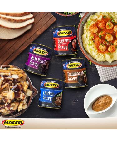  Massel Massel Premium Gravy Powder Plant-Based Gluten-Free Low FODMAP and Dairy-Free Instant Gravy Mix 130g Pack of 4 - Buy Online on GoSupps.com