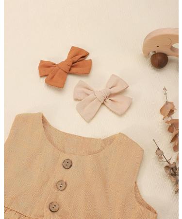 Jollybows 20-Piece Baby Girls Hair Clips & Loops - Stylish Hair Accessories for Kids & Teens (3.5 inch / 8.9 cm) - Buy Online on GoSupps.com