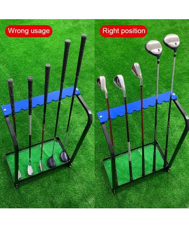KOFULL Golf Putter Stand Display Rack | Premium Golf Club Holder & Garage Organizer - Easy to Assemble - Buy Online on GoSupps.com
