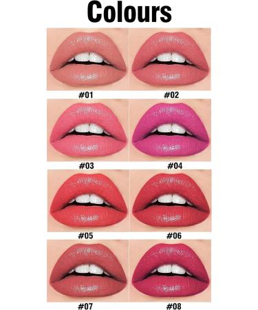 Beliky Girl Lip Balm 2in1 Matte Nourishing Lipstick Shine Moisturizing Sandwich Lipstick Full Coverage Lip Pastel 04 04 - Buy Online on GoSupps.com