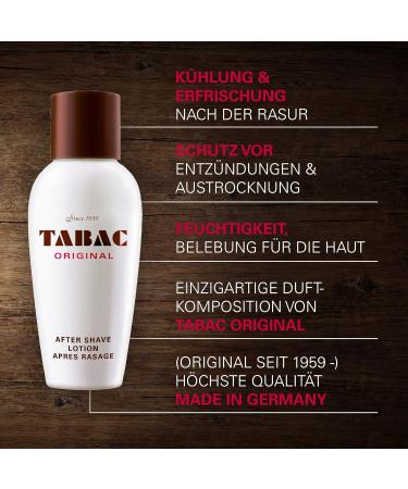 Maurer & Wirtz Tabac Original After Shave Lotion for Men 6.8 Ounce 6.8 Fl Oz (Pack of 1) - Buy Online on GoSupps.com