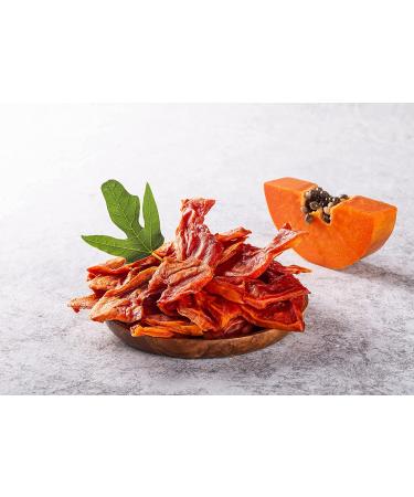 Organic Dried Papaya Spears 8 Pounds - Kosher, Unsulfured, Unsweetened, Vegan | Bulk - Buy Online on GoSupps.com