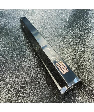 Glam'Up Paris - Hexagon Ink Eye Liner Brush - Ultra Fine and Precise Brush - Long Lasting Waterproof - Intense and Ultra Pigmented Formula - No. 1 - Black - Buy Online on GoSupps.com