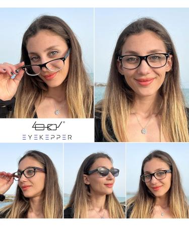 Eyekepper Classic Reading Glasses for Women | 5-Pack +1.50 Strength | Stylish & Versatile Reading Aid - Buy Online on GoSupps.com