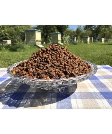 Bee Bread Perga Fermented Bee Pollen Raw & Natural No Preservatives No Genetic Engineering Suitable for Vegetarians 500g. - Buy Online on GoSupps.com