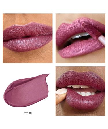 jane iredale Beyond Matte Lip Fixation Lip Stain - Long-Lasting Liquid Lipstick | Vegan & Cruelty-Free | Matte Finish, Conditioned & Protected - Fetish - Buy Online on GoSupps.com