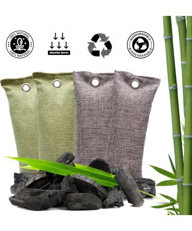 Ynanna 4 Bag Activated Carbon Odor Neutralizers - 80g Air Fresheners for Fridges Cabinets & Shoes - Moisture Protection & Deodorant - 2-Pack - Buy Online on GoSupps.com